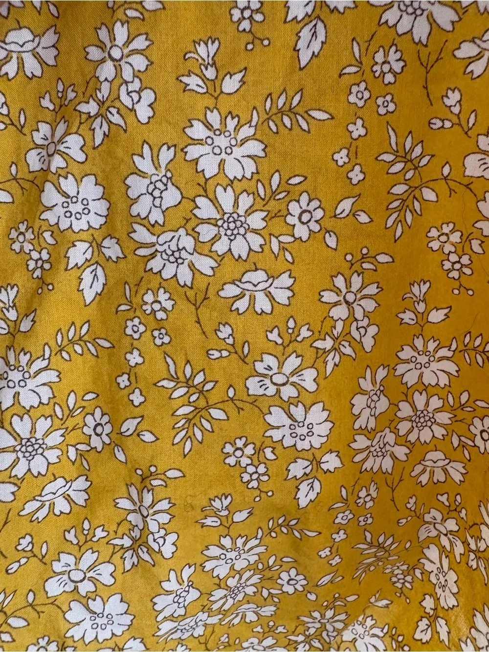 J. Crew Liberty print v-neck blouse, size XL